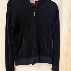 Black Zip-Up Hoodie